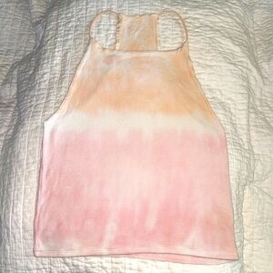 American Eagle Soft and Sexy ribbed Tie Dye Tank